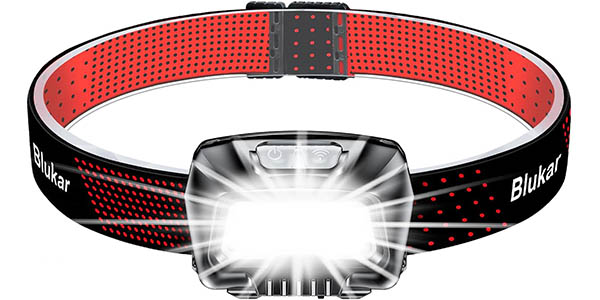 Linterna frontal LED Blukar con 8 modos de iluminación por sólo 12,34€ (-18%)