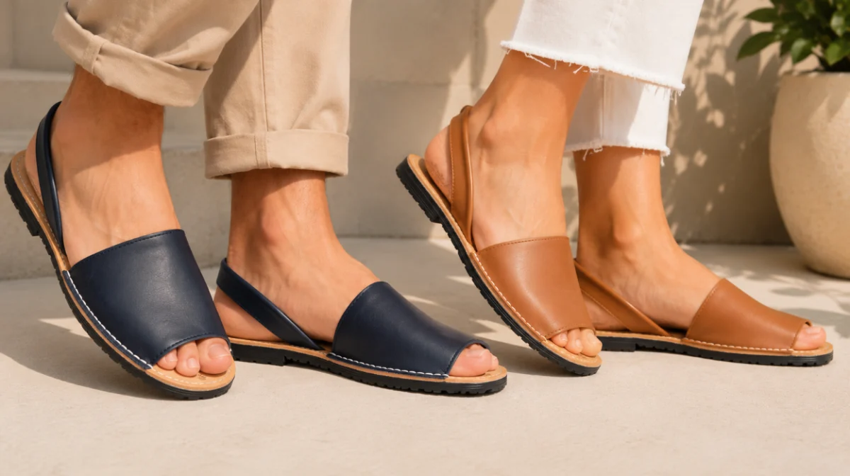 Camina con estilo y confort todo el verano con estas sandalias menorquinas de piel por sólo 22,95€ en varios colores