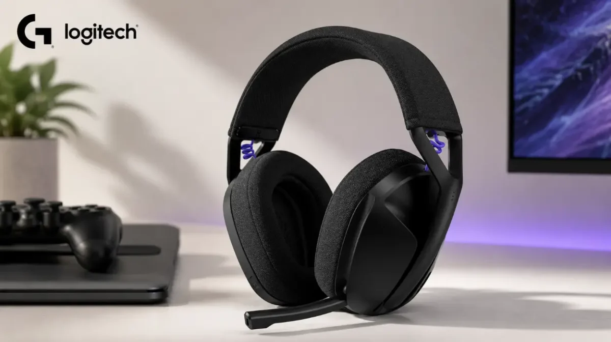 Auriculares Bluetooth Logitech G G321 Lightspeed para gaming con micrófono abatible por sólo 39,99€ con envío gratis (-43%)