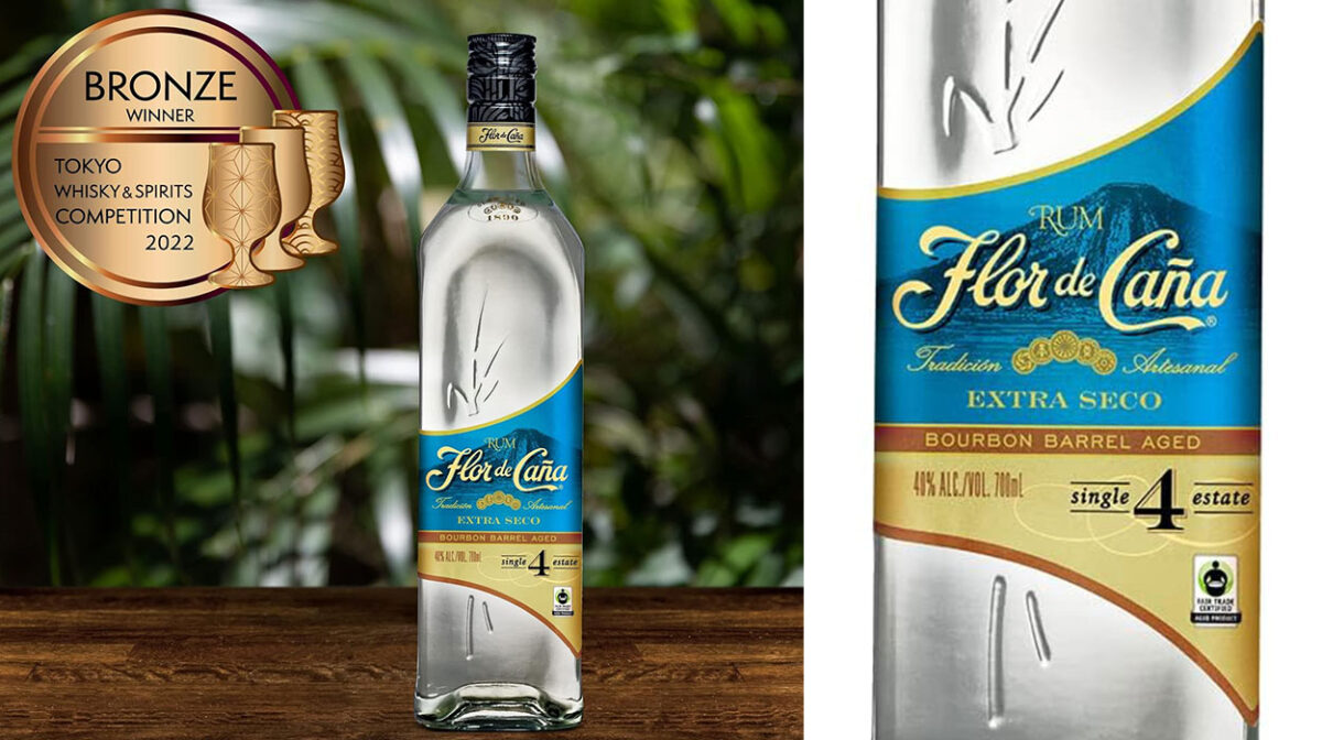 Flash: Ron Flor de Caña 4 Años Extra Seco de 70 cl por sólo 10,04€ (-20%)