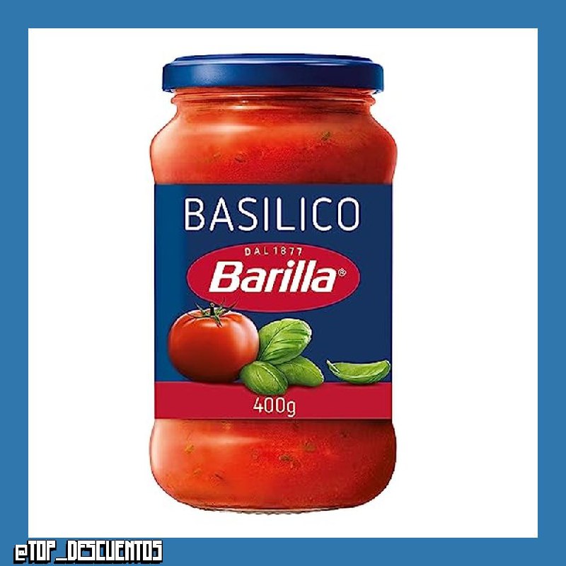 Barilla Salsa para Pasta Basilico, 400g