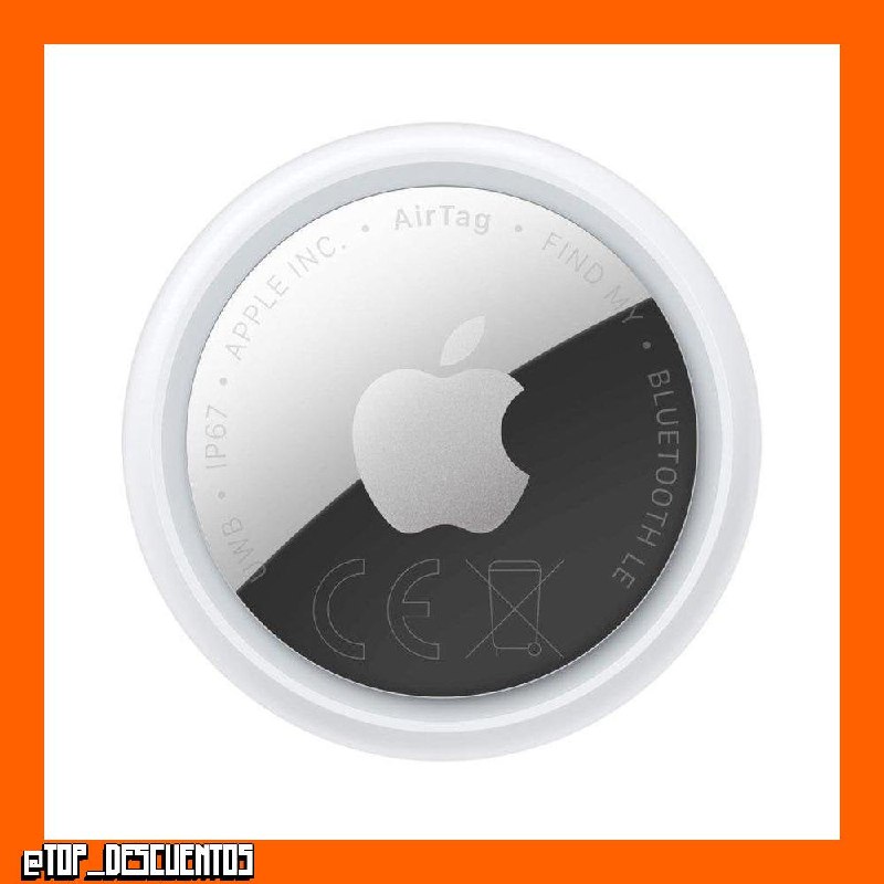 Localizador GPS Apple AirTag 2ª Generación 1 Dispositivo Blanco