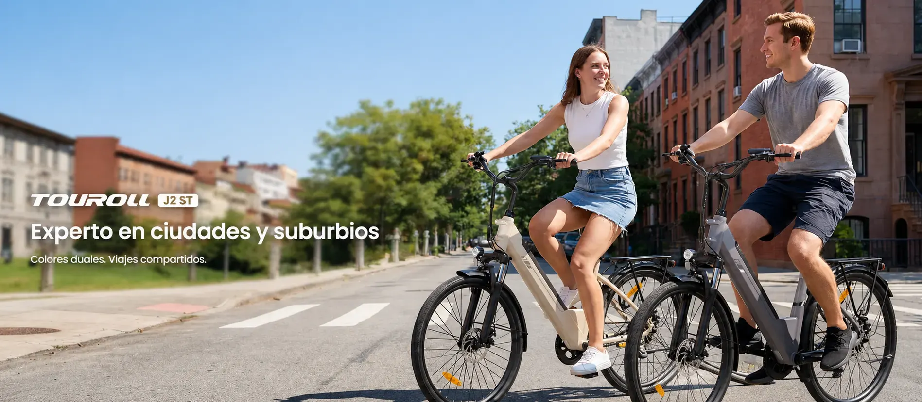 Bicicleta eléctrica Touroll J2 ST por 689€ en Touroll