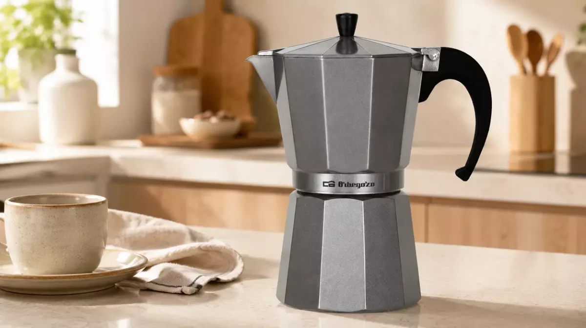 Cafetera Orbegozo KFS 620 italiana para 6 tazas, compatible con todas las cocinas por sólo 6,98€ (-34%)