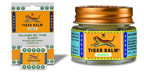 Bálsamo blanco Tiger Balm de 19g por sólo 7,98€ (20% de descuento)