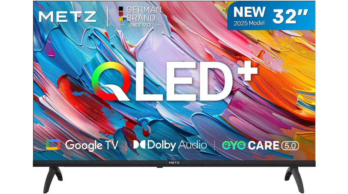 Smart TV Metz QLED+ 32MQF7000Z de 32" por sólo 128€ con envío gratis (-29%)