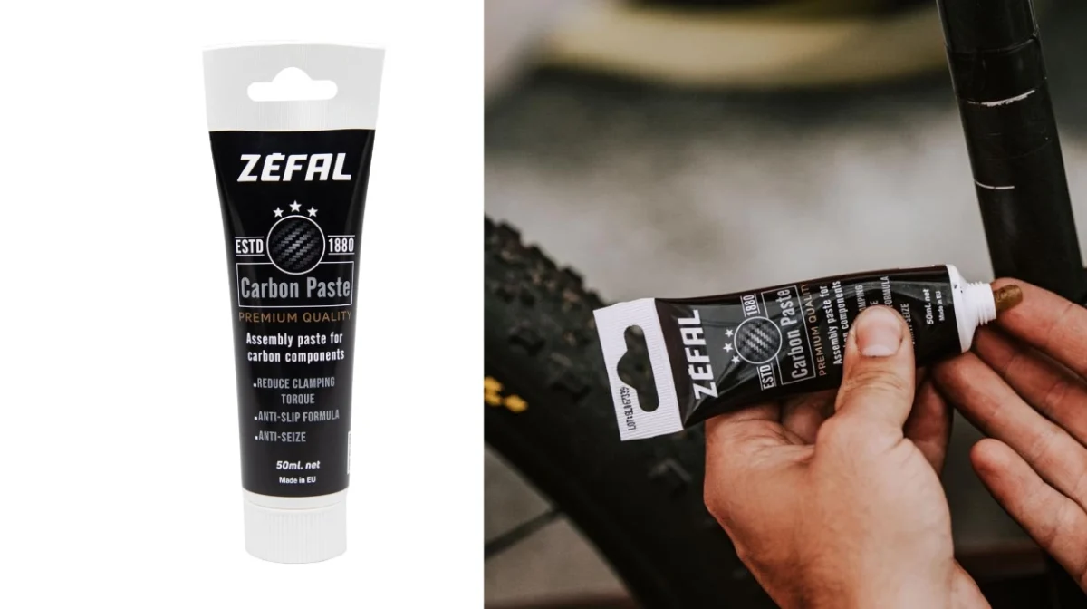 Compuesto de carbono Zefal Carbon Paste para tu bicicleta, que evita grietas y ruidos molestos por sólo 5,99€ (40% de descuento)