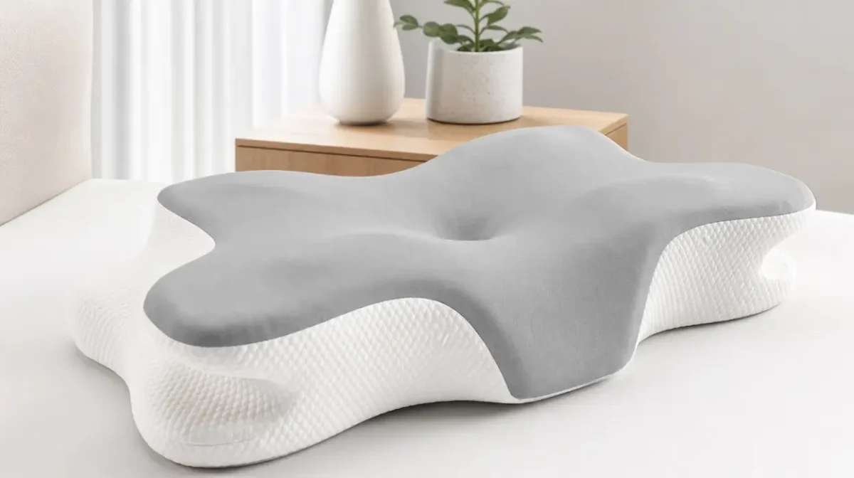 Almohada cervical Todocama viscoelástica con funda lavable de 60 x 40 cm por sólo 29,49€ con envío gratis (-41%)