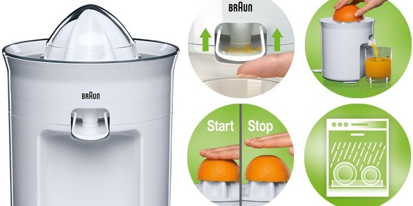 Chollazo Exprimidor Braun CJ 3050 Tribute Collection por sólo 18,99€ (55% de descuento)