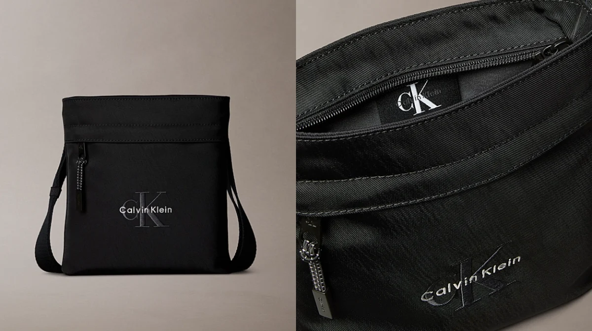Bolso bandolera Calvin Klein Bold Flatpack para hombre por sólo 32,30€ con envío gratis (-54%)