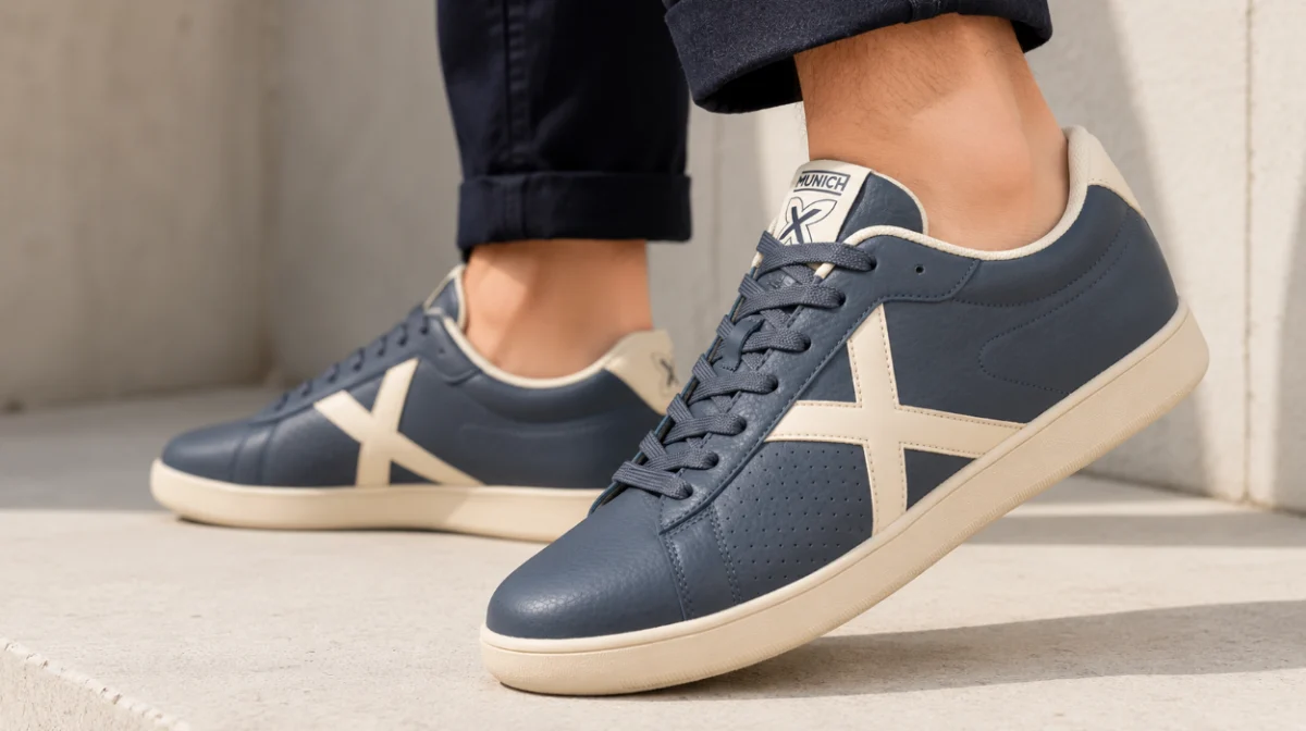 Zapatillas Munich Open 06 unisex, minimalismo urbano con estilo por sólo 42€ con envío gratis (-30%)