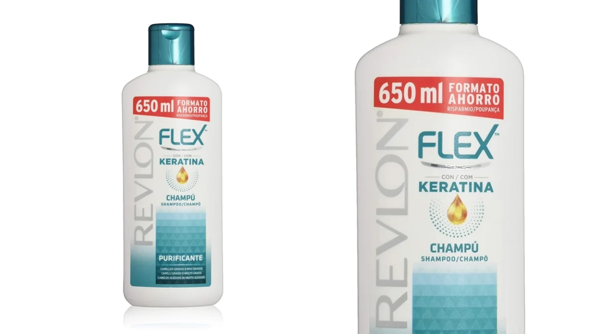 Champú purificante Revlon Flex de 650 ml para cabellos grasos por sólo 1,99€ (-45%)