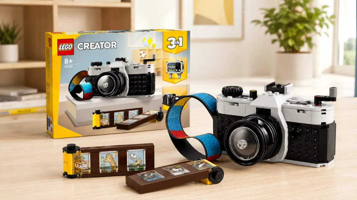 LEGO Creator 3 en 1 Cámara Retro por solo 14,99€ (25% de descuento)