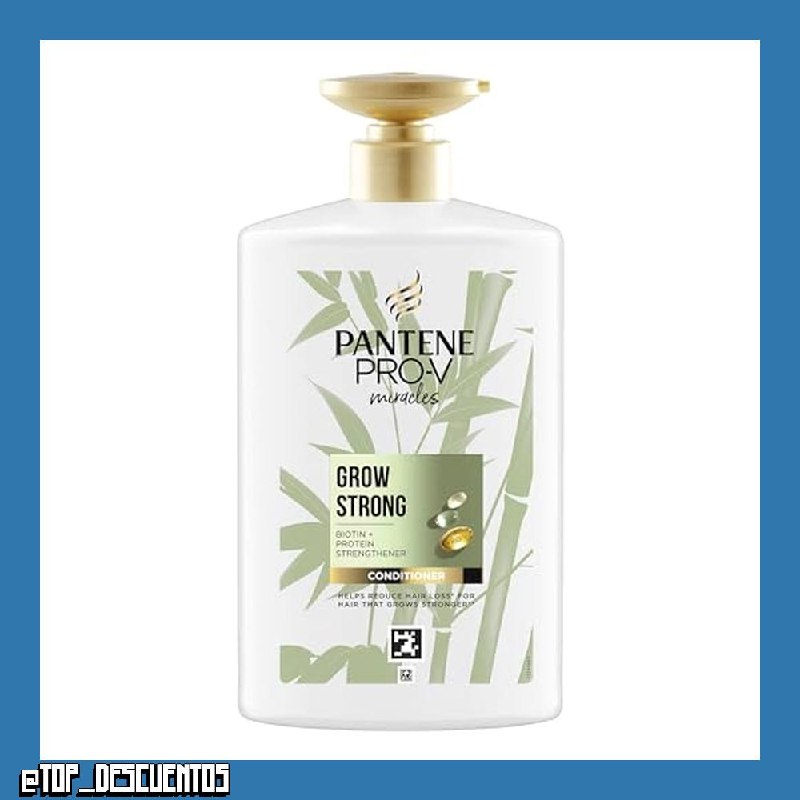 Pantene Pro-V Miracles Crecimiento con Fuerza Acondicionador Anticaída, 1L