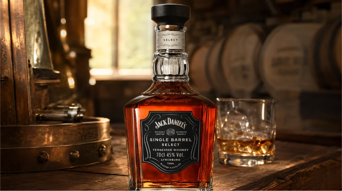 Whiskey Jack Daniel's Single Barrel Select de 700 ml por sólo 32,17€ con envío gratis (-28%)