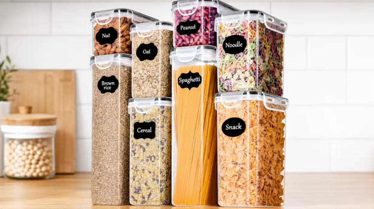 Juego de 8 recipientes herméticos para almacenar y conservar alimentos por sólo 15,33€ (-33%)
