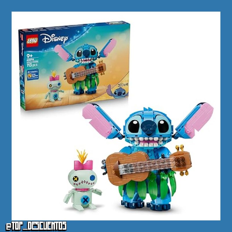 LEGO Disney Stitch y Scrump 43296