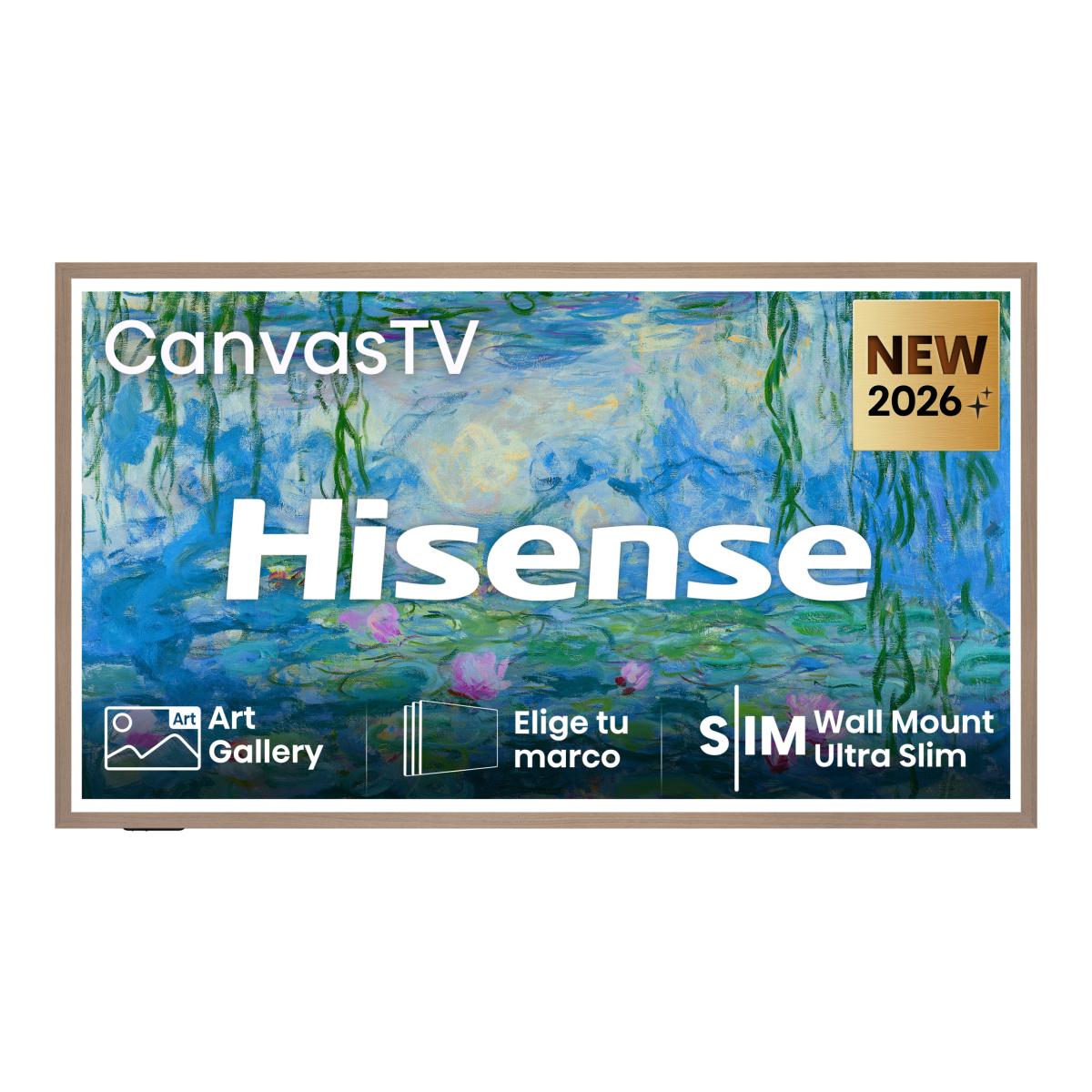 Hisense - TV HI-QLED 65" (164 cm) Hisense 65S7S UHD 4K Smart TV con IA.