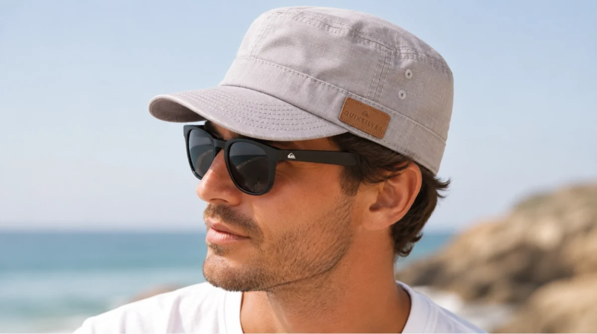 Gorra de estilo militar Quiksilver Renegade para hombre por sólo 13,81€ (-47%)
