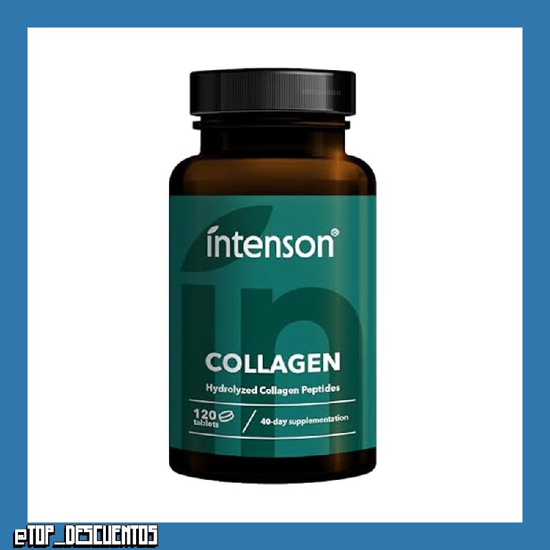 Intenson Colágeno, 120 Comprimidos, Péptidos de Colágeno Hidrolizado