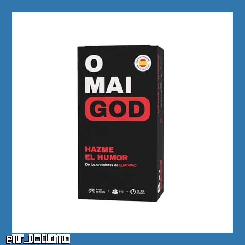 ATM Gaming Omaigod - Juegos de Mesa para Adultos - Ríe sin Parar con Este Juego de Cartas de Humor y Diversión - Regalo Original