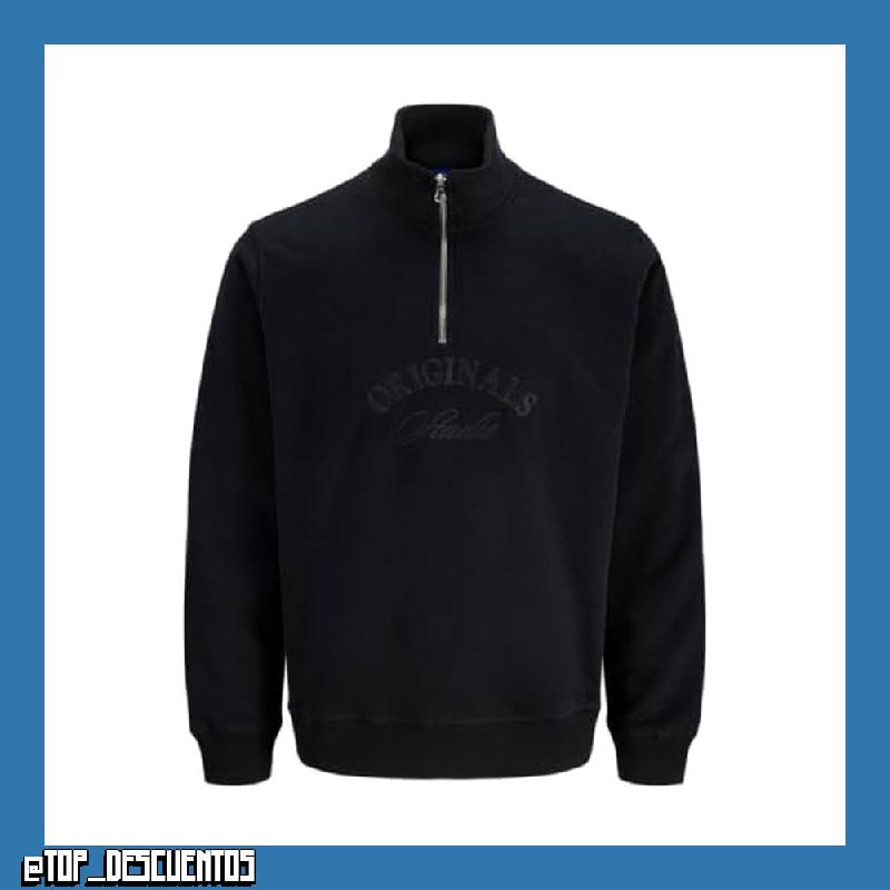 Jack & Jones Jorbleecker Branding Sweat High Neck BF Jorbleecker Branding Sweat High Neck BF Hombre (Pack de 1)