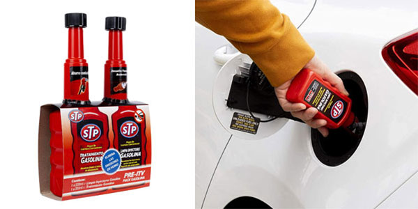 Pack Pre-ITV STP con limpia inyectores para gasolina por sólo 9,94€ (-32%)