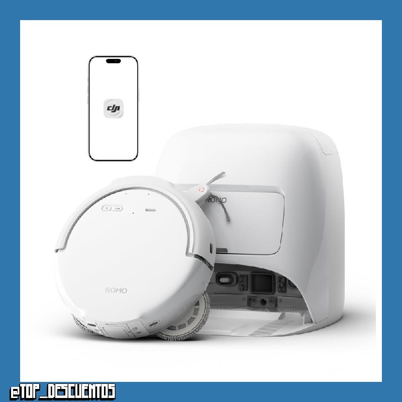 DJI Romo S Robot Aspirador y mopa