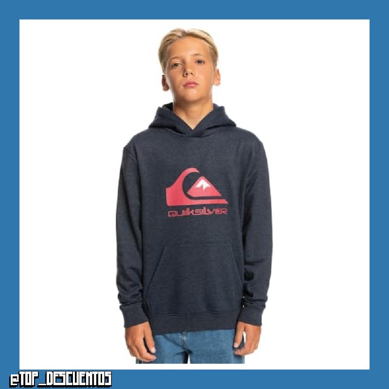 Quiksilver Big Logo Hoodie Youth Sudadera Niños (Pack de 1)