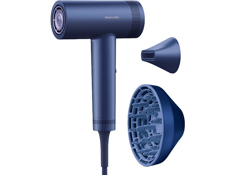 Philips - Secador SERIE 8000 BHD839/10, 1400 W, 5 Niveles de calor, 3 Velocidade