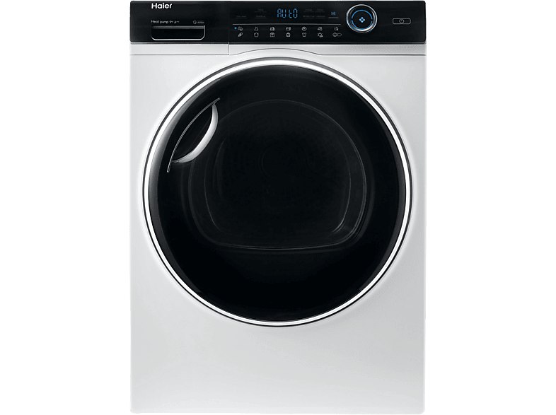 Haier - Secadora bomba de calor I-Pro Series 7 HD90-A3979-S, 9kg, 14 programas,