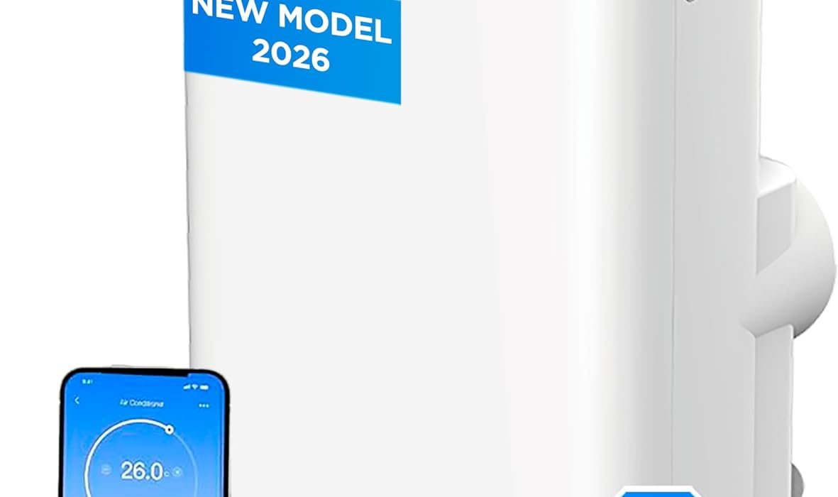 Aire acondicionado portátil Midea: climatizador, deshumidificador y control por app para hasta 25 m² por sólo 319,99€ con envío gratis (-11%)