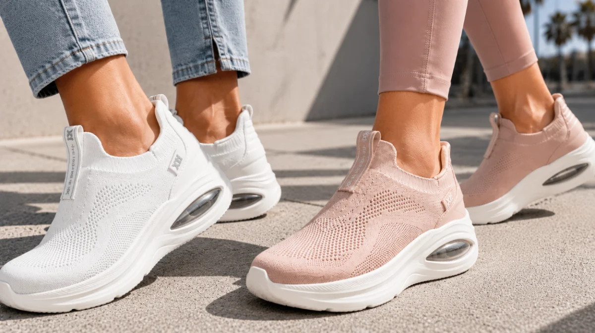 Moda y comodidad se unen en estas zapatillas XTI slip-on para mujer por sólo 29,95€ con envío gratis (-40%)