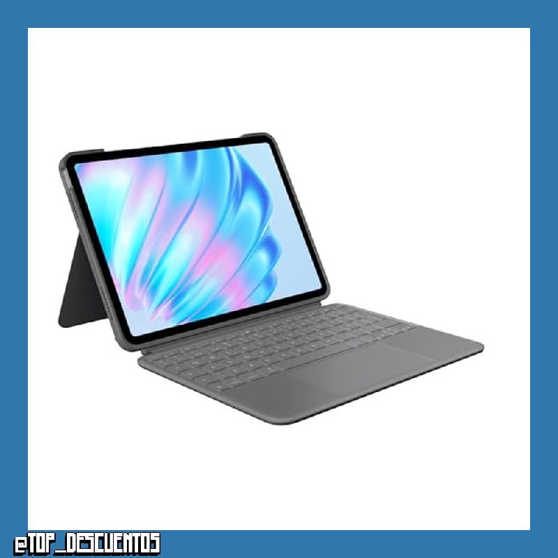 Logitech Combo Touch para iPad Air de 11 Pulgadas (M2, M3 y M4)