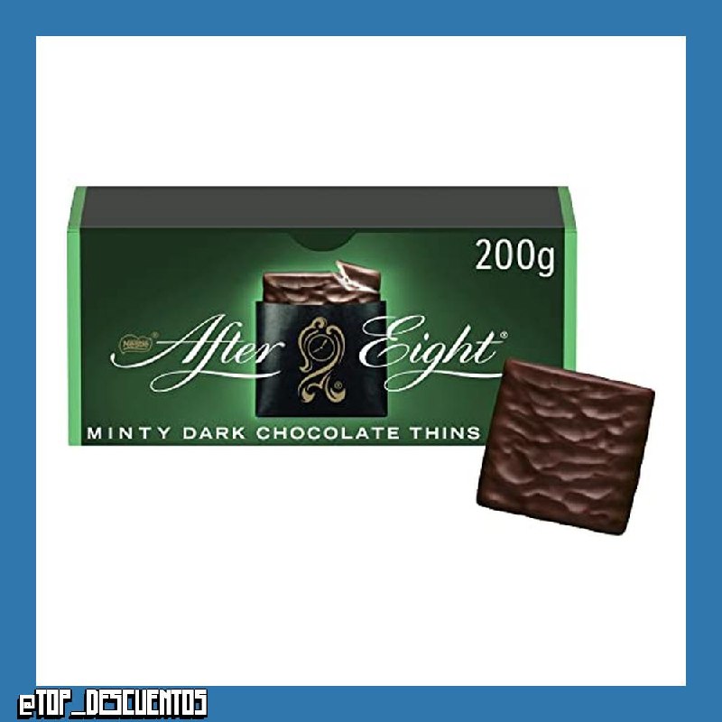 After Eight Chocolate Negro Menta Láminas Pack 12x200g
