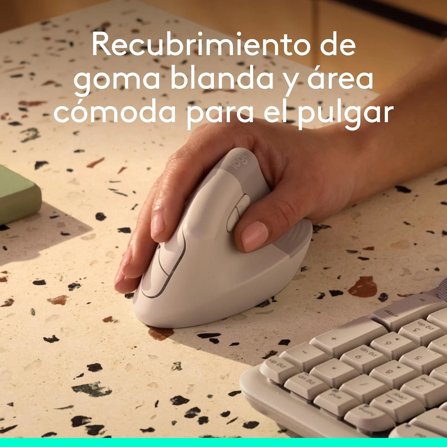 Logitech Lift Ratón Ergonómico Vertical por 44,99€ en Amazon