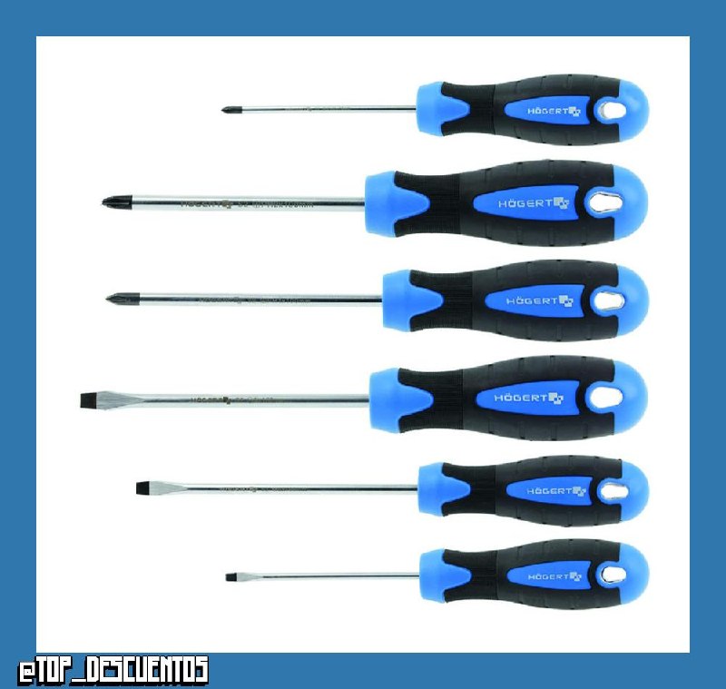 Hogert Technik HT1S095 Juego Kit de atornilladores