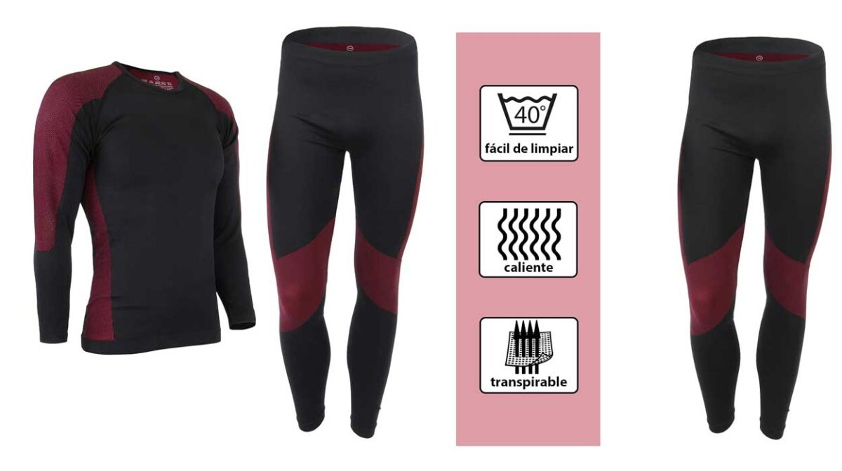 Set de ropa térmica Alpidex para hombre por sólo 14,99€ (21% de descuento)