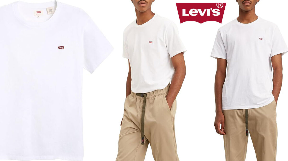 Llévate hoy la camiseta Levi's más vendida por solo 15,80€ en Amazon (37% de descuento)