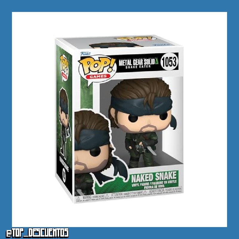 POP Funko Games: Metal Gear - Naked Snake