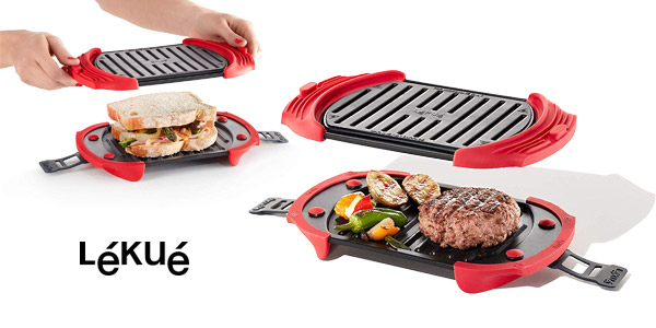 Lékué Microwave Grill por sólo 27,49€ (29% de descuento)