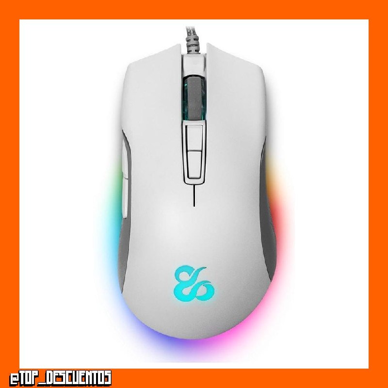 Newskill Eos Ivory Ratón Gaming Professional RGB 16000DPI Blanco