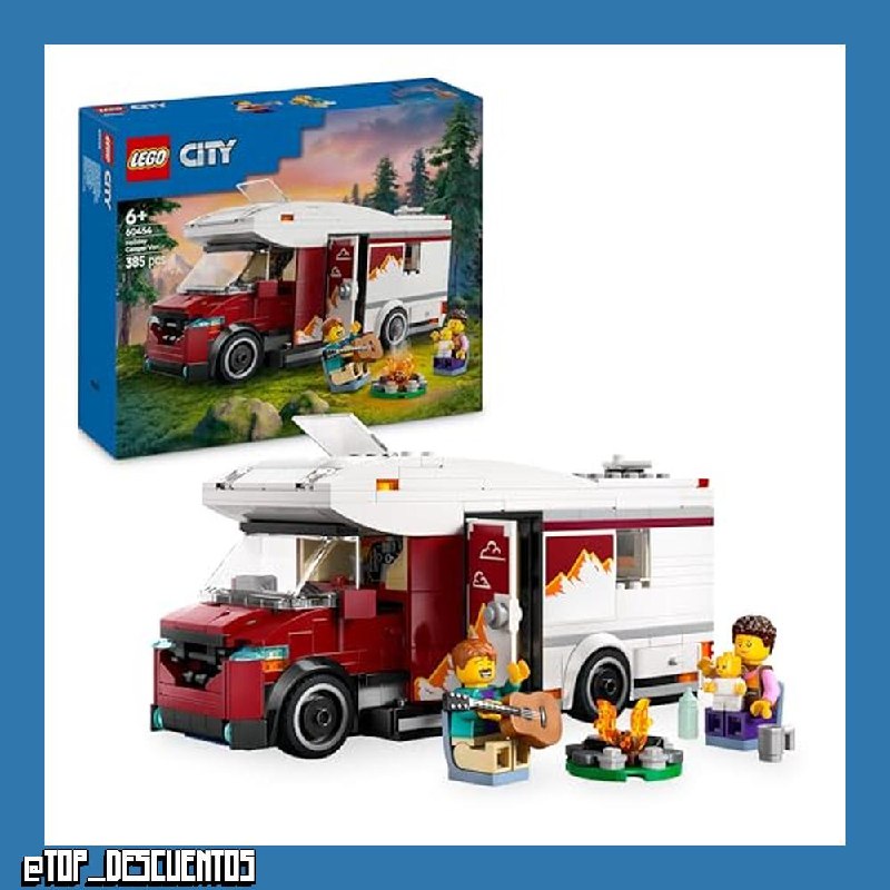 LEGO City Autocaravana Aventurera de Vacaciones 60454