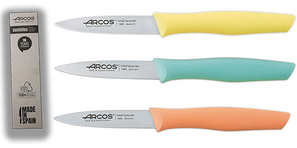 Set 3 de cuchillos mondadores Arcos Nova por sólo 5,95€ (-43%) ¡Top ventas y calidad!