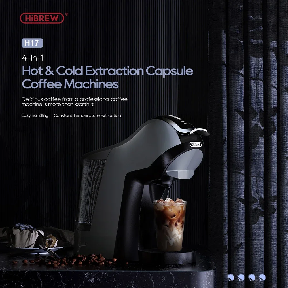 Cafetera de Cápsulas HiBREW H17 4 en 1 por 100€ en Urbancitymove