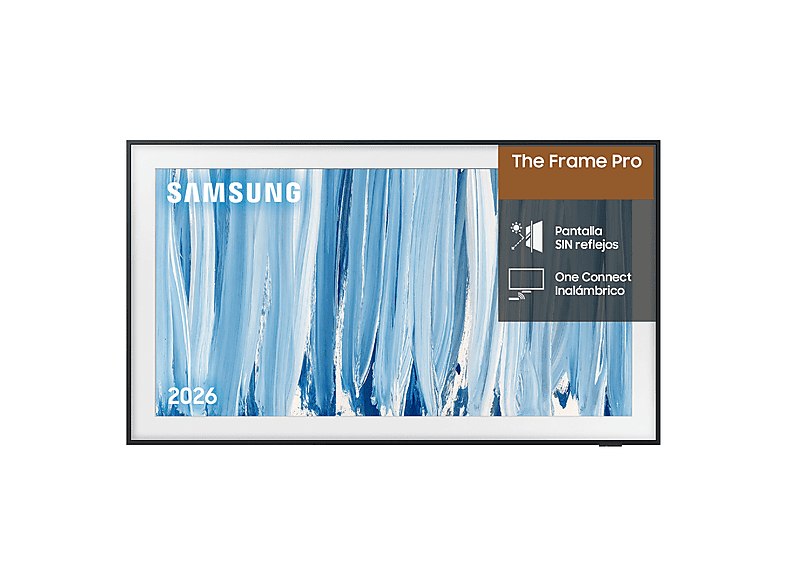 Samsung - TV Neo QLED 85" The Frame Pro TQ85LS03HWUXXC, Mini Led 4K, NQ4 AI Gen3