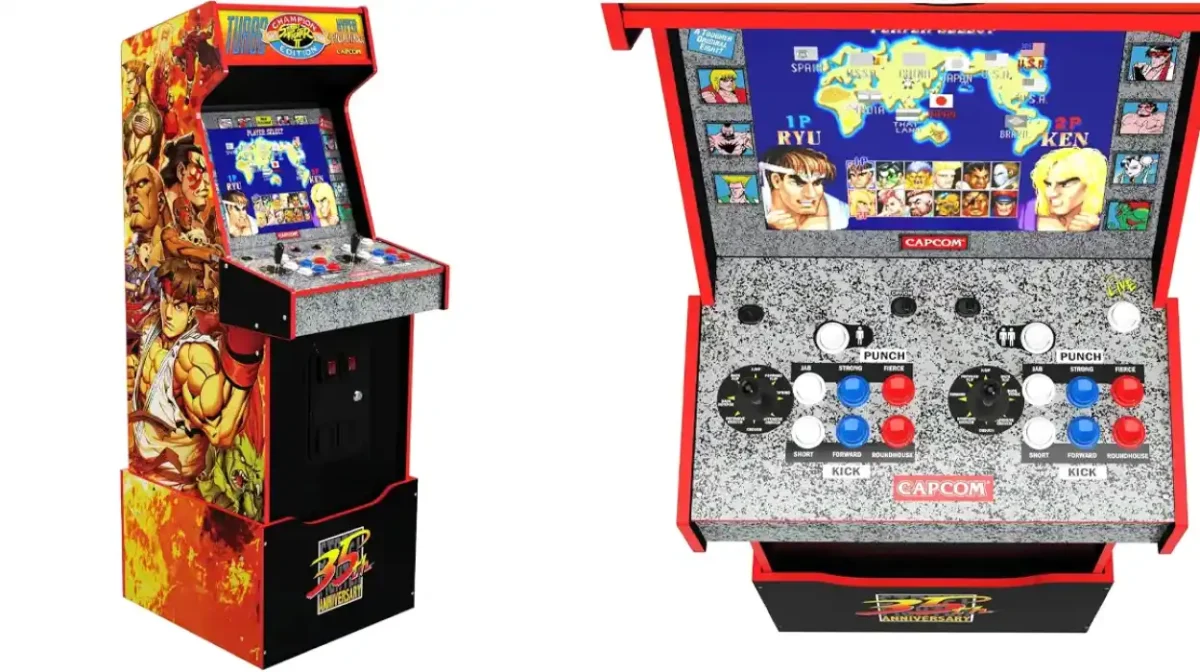 Máquina Arcade1UP STREET FIGHTER LEGACY por sólo 479€ con envío gratis (-20%)