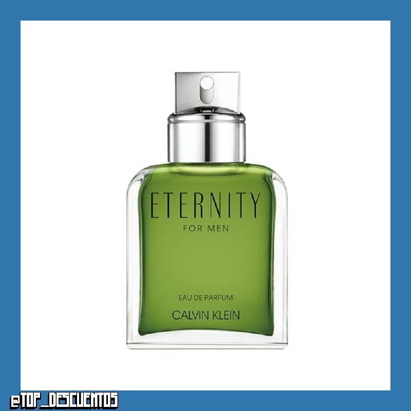 CALVIN KLEIN ETERNITY Eau de Parfum para hombre | Perfume de hombre con notas de geranio, nuez moscada y vetiver | Fragancia durader