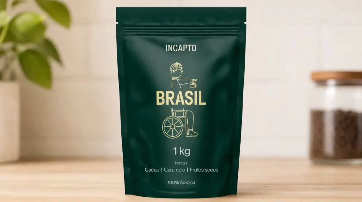 Café en grano de especialidad Incapto Brasil 100% Arábica de 1 kg por sólo 29,11€ con envío gratis (-17%)