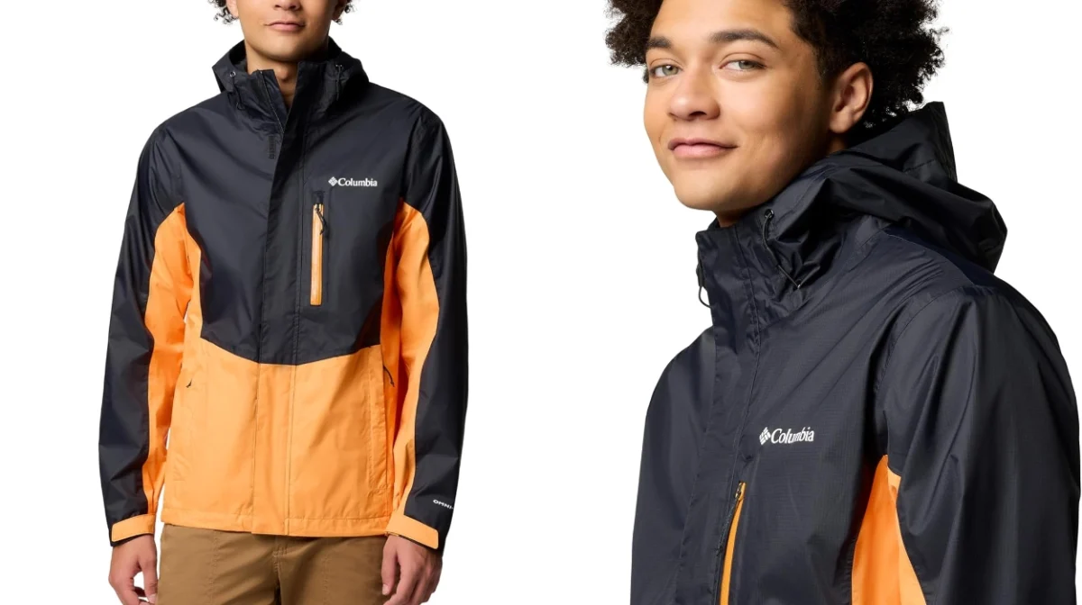 Chaqueta impermeable Columbia Pouring Adventure 3 para hombre por sólo 33,71€ con envío gratis (-66%)